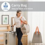 Portable Inflatable Bed Folding Lazy Bed (190x100x40 Cm / 1 Pc) - Neckline Detail by Nari Haat, Indian ethnic wear, w...