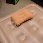 Portable Inflatable Bed Folding Lazy Bed (190x100x40 Cm / 1 Pc) - Fabric Detail by Nari Haat, Indian ethnic wear, wom...