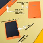 Portable LCD Writing Board Slate Drawing Record Notes Digital   (1 pc / 25×15 Cm) - Closeup Embroidery by Nari Haat,...