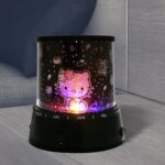 LED Projector Night Light Amazing Lamp Gift (Battery Not Included / 1 pc) - Closeup Embroidery by Nari Haat, Indian e...