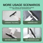 Portable Self-Squeeze Mini Mop – Strong Absorbent Mop for Bathroom & Kitchen - Closeup Embroidery by Nari Haat, Ind...