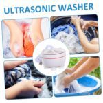 Mini Turbo Washing Machine – Portable USB Washer for Home & Small Spaces - Closeup Embroidery by Nari Haat, Indian ...