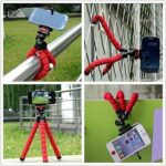 Portable Mini Octopus Tripod with Phone Holder for Selfies - Full Detail by Nari Haat, Indian ethnic wear, women clot...