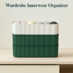 5 Compartments Socks / Handkerchief / Underwear Storage Boxes (pack of 4) - Neckline Detail by Nari Haat, Indian ethn...