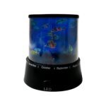 LED Projector Night Light – 3 Battery Lamps (1 Pc, Battery Not Included) - Back View by Nari Haat, Indian ethnic we...