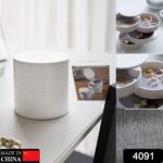 4 Layers Jewellery Box 360 Degree Rotating Jewelry  Organizer with Mirror Storage - With Dupatta by Nari Haat, Indian...