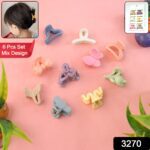 Hair Clips for Girls Kids Hair Accessories (6 Pcs Set), Hair accessories (Mix Design) - With Dupatta by Nari Haat, In...