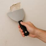 Paint Scraper Window Glass Filling Putty Knife (152 MM / 1 Pc) - Back View by Nari Haat, Indian ethnic wear, women cl...