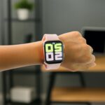 T700S Large Display Wireless Charging Smart watch (1 Pc) - Neckline Detail by Nari Haat, Indian ethnic wear, women cl...