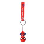 Cute Cartoon Silicone 3D Key Chain with Metal Hook & Strap (Pack of 1) - Sleeve Design by Nari Haat, Indian ethnic we...