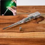 Electrical Detector Slotted Screwdriver With Small Batteries (1 Pc) - Back View by Nari Haat, Indian ethnic wear, wom...