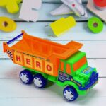 Truck Toy - Jumbo Large Size Plastic Heavy Weight Truck Toy  - Front View by Nari Haat, Indian ethnic wear, women cl...
