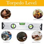 28 cm Aluminum Alloy Magnetic Torpedo Level Metric Rulers - Neckline Detail by Nari Haat, Indian ethnic wear, women c...