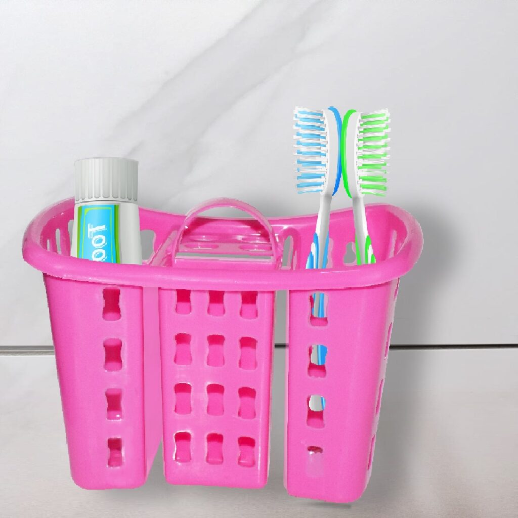 4-in-1 Bathroom Toothbrush Toothpaste Organizer