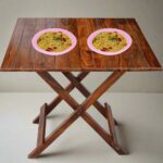 Round Shaped Mini Soup Plates / Dishes - 6 pcs - Back View by Nari Haat, Indian ethnic wear, women clothing, designer...