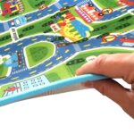 Waterproof Single-Side Baby Play & Crawl Floor Mat for Kids (180 × 115) - Closeup Embroidery by Nari Haat, Indian et...