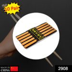 10pair Chopsticks Set Lightweight Easy to Use Chop Sticks - With Dupatta by Nari Haat, Indian ethnic wear, women clot...