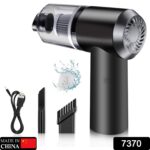 2 in 1 Wireless Vacuum Cleaner – 120W Handheld USB Rechargeable for Home & Car (1 Pc) - Neckline Detail by Nari Haa...