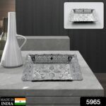 Decorative Mukhwas & Dry Fruit Serving Tray – Fancy Candy Plate - With Dupatta by Nari Haat, Indian ethnic wear, wo...