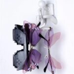 360° Rotating 6-Claw Hook – Kitchen & Bathroom Organizer (1 Pc | White) - Fabric Detail by Nari Haat, Indian ethni...