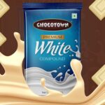 Chocotown Premium White Choco Compound Slab, 500gm - Neckline Detail by Nari Haat, Indian ethnic wear, women clothing...