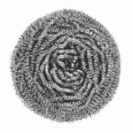 Round Shape Stainless Steel Ball Scrubber - Sleeve Design by Nari Haat, Indian ethnic wear, women clothing, designer ...