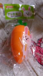Student Pencil Sharpener Cartoon Carrot Design Suitable for Kids  Stationery 1 Pc - Fabric Detail by Nari Haat, India...