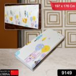 Baby Play Mat, Foam Play mat  Water-Proof Reversible Toxic Free (197x176 cm) - With Dupatta by Nari Haat, Indian ethn...