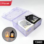 Smokeless Led Light Lantern Lamp, Diwali (2 Pc) - With Dupatta by Nari Haat, Indian ethnic wear, women clothing, desi...