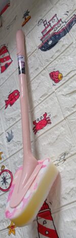 Cleaning Supplies Kitchen Hand Triangular Sponge  Brush Handle - Neckline Detail by Nari Haat, Indian ethnic wear, wo...