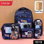 5 in 1 School Bag Set Includes Lunch Bag 14 Inch Bag  1 Set Mix - With Dupatta by Nari Haat, Indian ethnic wear, wome...