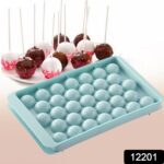 Plastic Round Reusable Ice Cube & Candy Ball Mold, 33 Moulds (16.5×10 Cm / 1 Pc) - With Dupatta by Nari Haat, Indian...