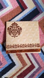Wedding Gift Envelopes Gift Card (1 Pc / Multicolour) - Fabric Detail by Nari Haat, Indian ethnic wear, women clothin...