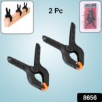 3 inch Heavy Duty Clips Clamp Spring Clamps Clip Fixture (2 Pc Set) - With Dupatta by Nari Haat, Indian ethnic wear, ...