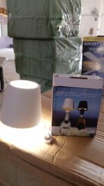 USB Rechargeable LED Bottle Lamp – 3-Color Dimmable Wireless Table Light (1 Pc) - Full Detail by Nari Haat, Indian ...