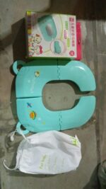 Portable Baby / Kids Toilet Seat Foldable Potty Seat (1 Pc) - Fabric Detail by Nari Haat, Indian ethnic wear, women c...
