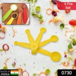 Plastic Measuring Spoons - Set of 5 - With Dupatta by Nari Haat, Indian ethnic wear, women clothing, designer suit