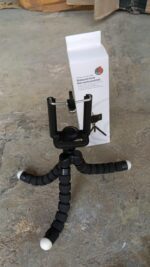 Portable Mini Octopus Tripod with Phone Holder for Selfies - Full Detail by Nari Haat, Indian ethnic wear, women clot...