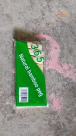 Heavy Duty Bamboo Wooden Cloth Clips / Pegs (10 Pcs Set) - Full Detail by Nari Haat, Indian ethnic wear, women clothi...