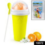 Magic Quick Frozen Smoothies Maker Cup – Double Layer Slushy Squeeze Cup (1 Pc) - With Dupatta by Nari Haat, Indian...