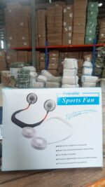 Hands-Free Wearable Neckband Fan - Full Detail by Nari Haat, Indian ethnic wear, women clothing, designer suit