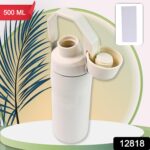 Insulated Stainless Steel Water Bottle (500 ML) - With Dupatta by Nari Haat, Indian ethnic wear, women clothing, desi...