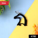 Metal Horse Face Shaped Keychain (1 Pc) - With Dupatta by Nari Haat, Indian ethnic wear, women clothing, designer suit