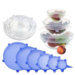 Silicone Lid Set – Stretchable Lids for Containers & Covers - With Dupatta by Nari Haat, Indian ethnic wear, women ...