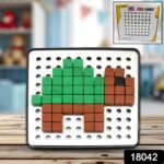 Pixel Cubes Toy for Children Early Education, Pixel Game Educational Board Games Board, Birthday Gift for Kids, Learn...