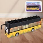 Die-cast Alloy London Long Bus Double Decker Sightseeing Bus - Front View by Nari Haat, Indian ethnic wear, women clo...