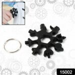 Durable 18-in-1 Snowflake Multi-Tool – Portable Bottle Opener, Screwdriver & Wrench - With Dupatta by Nari Haat, In...