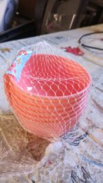 Small Plastic Bowl Set, Microwave Safe Unbreakable, Set of 6 - Fabric Detail by Nari Haat, Indian ethnic wear, women ...