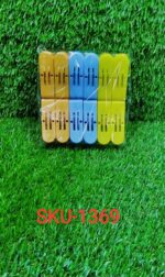 Plastic Cloth Double Pin Clips for cloth Dying cloth (multicolour) (Pack of 12) - Neckline Detail by Nari Haat, India...