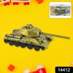 Retro Iron Art Tank Model,  Desktop Decorations for Office Living Room - With Dupatta by Nari Haat, Indian ethnic wea...